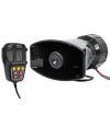 MEGAFONO PER AMBULANTI 100W CON SIRENA + TELECOMANDO 12V 108 dB