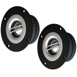 COPPIA TWEETER A CUPOLA MAGNETICO 4" POLLICI FERROFLUIDO 440W 10 cm 8 Ohm MOD. SL-118