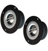COPPIA TWEETER A CUPOLA MAGNETICO 4" POLLICI FERROFLUIDO 440W 10 cm 8 Ohm MOD. SL-118