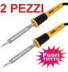 2 PEZZI SALDATORE A STAGNO 40W ELETTRICO A PUNTA FINE TINE
