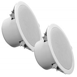 COPPIA ALTOPARLANTE 100V INCASSO FILODIFFUSIONE CARTONGESSO 6,5" 20 cm