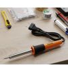 SALDATORE A STAGNO ELETTRICO 40 WATT PROFESSIONALE + BASE PORTA SALDATORE