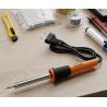 SALDATORE A STAGNO ELETTRICO 40 WATT PROFESSIONALE + BASE PORTA SALDATORE