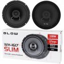 COPPIA ALTOPARLANTI SPORTELLO AUTO WOOFER 16,5 CM 4 OHM 6,5 POLLICI ultra slim