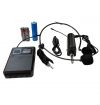 MICROFONO AD ARCHETTO + CRAVATTA UHF SENZA FILI RICARICABILE USB 5V
