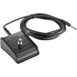 Interruttore a Pedale 1 Tasto On/Off a Piede con Cavo, Ideale per Chitarra Basso Amplificatore di Tastiera