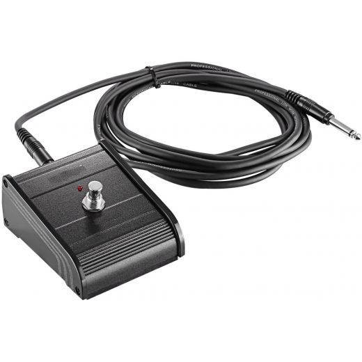 Interruttore a Pedale 1 Tasto On/Off a Piede con Cavo, Ideale per Chitarra Basso Amplificatore di Tastiera