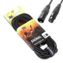 CAVO PROFESSIONALE XLR 20 mt. CANON M. + F. PROLUNGA MIXER CASSE - 1
