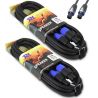 COPPIA CAVO SPEAKON M. + SPEAKON M. 5 METRI CASSE ACUSTICHE PASSIVE / AMPLIFICATORE - 1