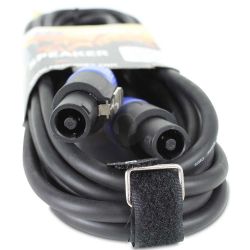 COPPIA CAVO SPEAKON M. + SPEAKON M. 5 METRI CASSE ACUSTICHE PASSIVE / AMPLIFICATORE - 3