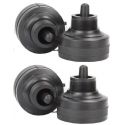 4 DRIVER TWEETER PIEZO ELETTRICO A VITE ACUTO CASSE ACUSTICHE - 1