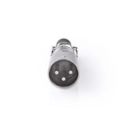 CONNETTORE A SALDARE SPINA CANNON XLR 3 POLI BILANCIATO - 3