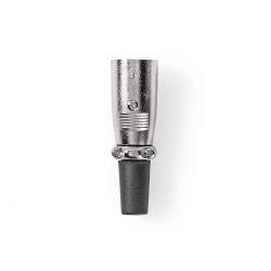 CONNETTORE A SALDARE SPINA CANNON XLR 3 POLI BILANCIATO - 5