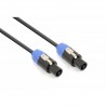 CAVO SPEAKON M. + SPEAKON M. 10 METRI CASSE ACUSTICHE PASSIVE AMPLIFICATORE NL2 - 3