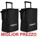 COPPIA COVER CUSTODIA BORSA COPERTURA SACCA X CASSE ACUSTICHE 64x42x40 cm - 1