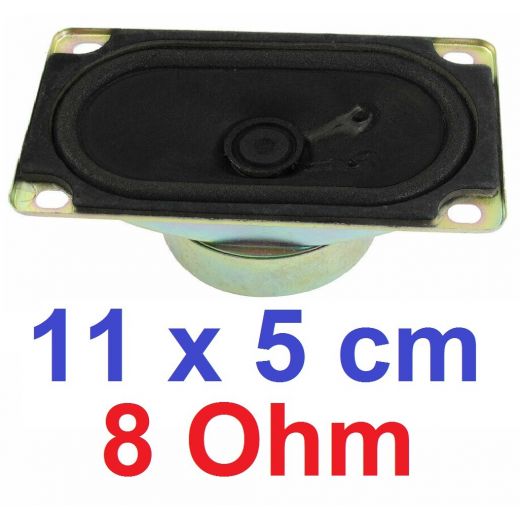 ALTOPARLANTE RICAMBIO 11 X 5 CM COASSIALE casse acustiche tv radio - 1
