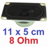 ALTOPARLANTE RICAMBIO 11 X 5 CM COASSIALE casse acustiche tv radio - 1