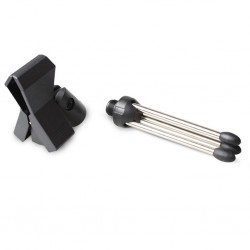 ASTA MICROFONICA DA TAVOLO SUPPORTO METALLO PORTA MICROFONO + CLIP - 3