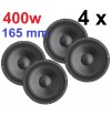 pz. 4 WOOFER 400w 6,5" 16,5 CM 165 PREDISPOSIZIONI SPORTELLO AUTO o x casse acustiche - 1