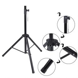 COPPIA STATIVI SUPPORTI TREPPIEDI X CASSE ACUSTICHE + BORSA REGALO - 2