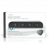 SELETTORE AUDIO SWITCH 4ch. COMMUTATORE FILODIFFUSIONE CASSE ACUSTICHE - 5