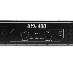 AMPLIFICATORE STEREO DJ 300W HIFI FINALE DI POTENZA RACK 19" DEEJAY - 5