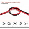 20 mt. CAVO CAVO PIATTINA ROSSO-NERO CASSE ACUSTICHE SEZIONE 2 X 0,50 DA SFILARE - 3
