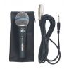 MICROFONO SEMI PROFESSIONALE KARAOKE PIANOBAR CANTO DJ SUPERCARDIOIDE + CUSTODIA - 3