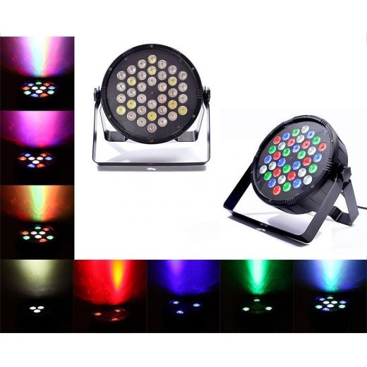 FARO EFFETTO LUCE PAR A 36 LED DMX ALTISSIMA LUMINOSITA' art. par36ledmx - 1